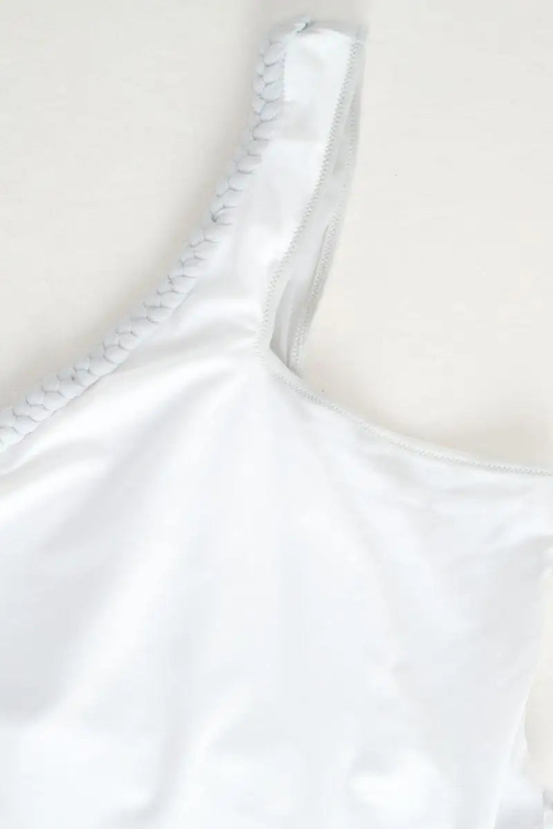 Maillot de bain Luz Yara Blanc en Polyamide