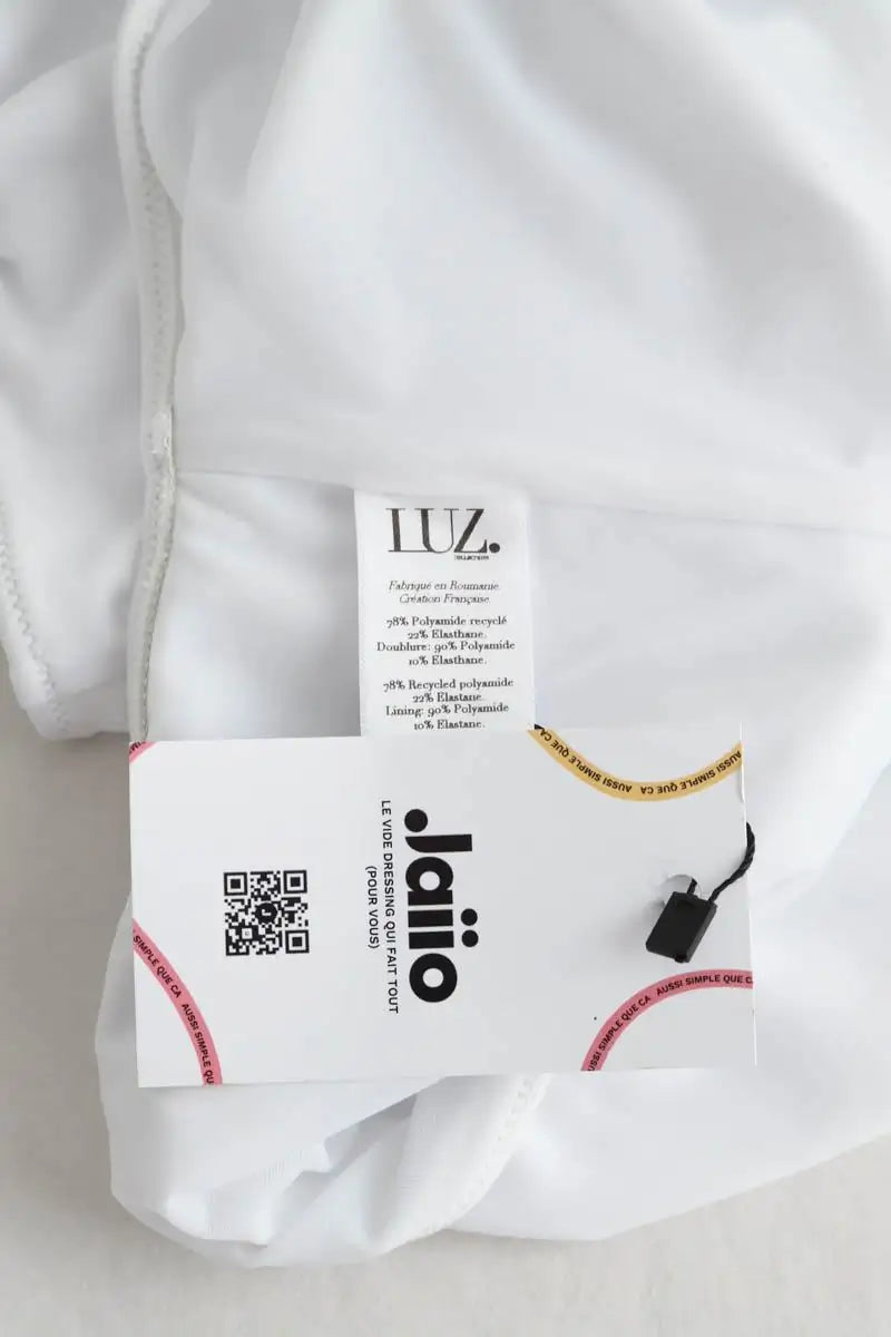 Maillot de bain Luz Yara Blanc en Polyamide