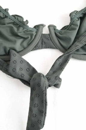 Maillot de bain Nénés Kaki en Synthétique