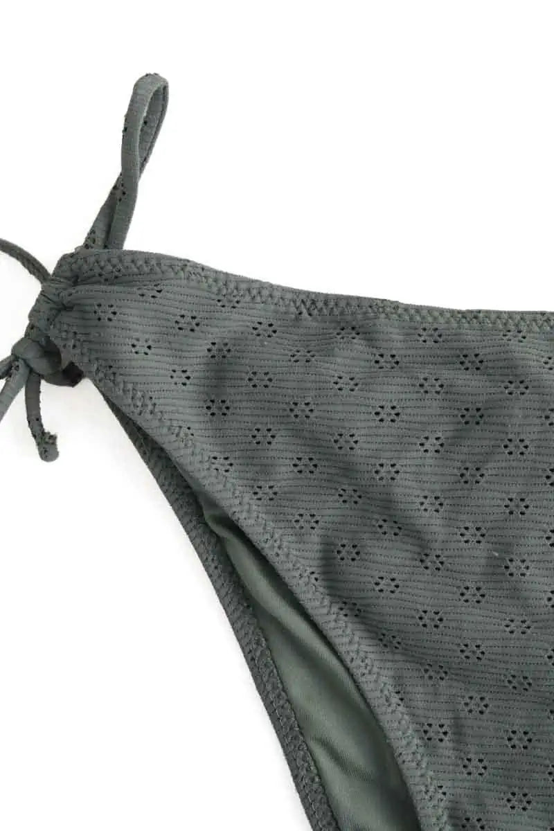 Maillot de bain Nénés Kaki en Synthétique