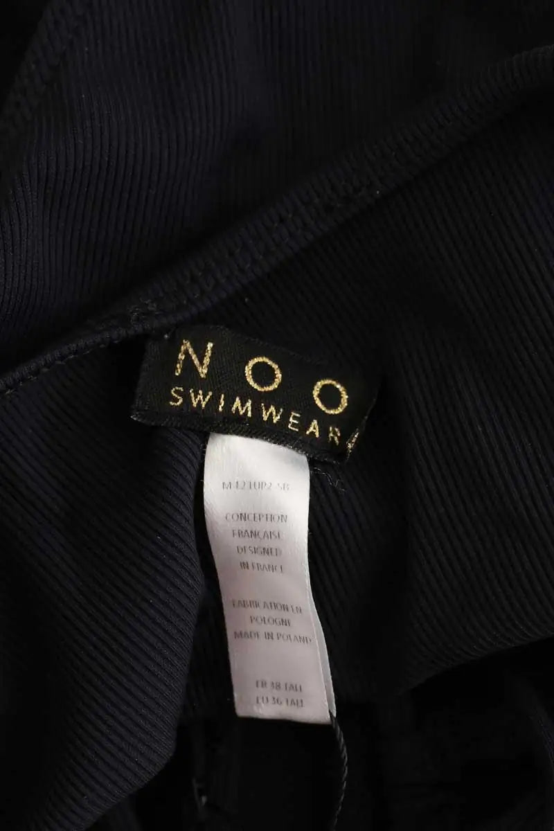 Maillot de bain Noo Noir en Polyamide