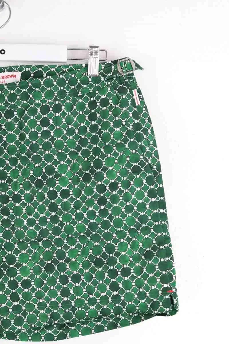 Maillot de bain Orlebar Brown bulldog geo tile cpastal garden Vert en Synthétique
