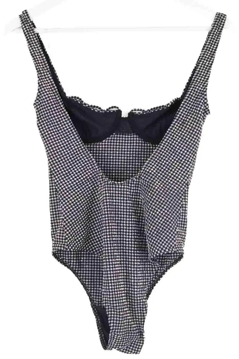 Maillot de bain Rouje Noir en Synthétique