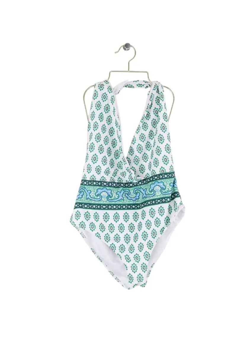 Maillot de bain Sandro Blanc en Synthétique, taille M - Seconde Main