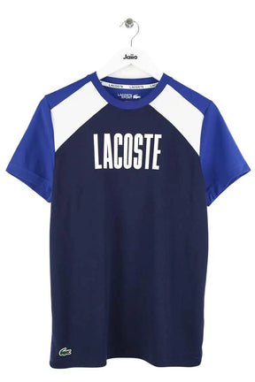 Maillot de sport Lacoste Bleu en Polyester, taille S - Seconde Main