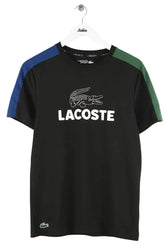 Maillot de sport Lacoste Noir en Polyester, taille XS - Seconde Main