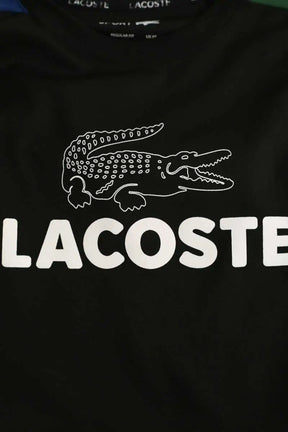 Maillot de sport Lacoste Noir en Polyester
