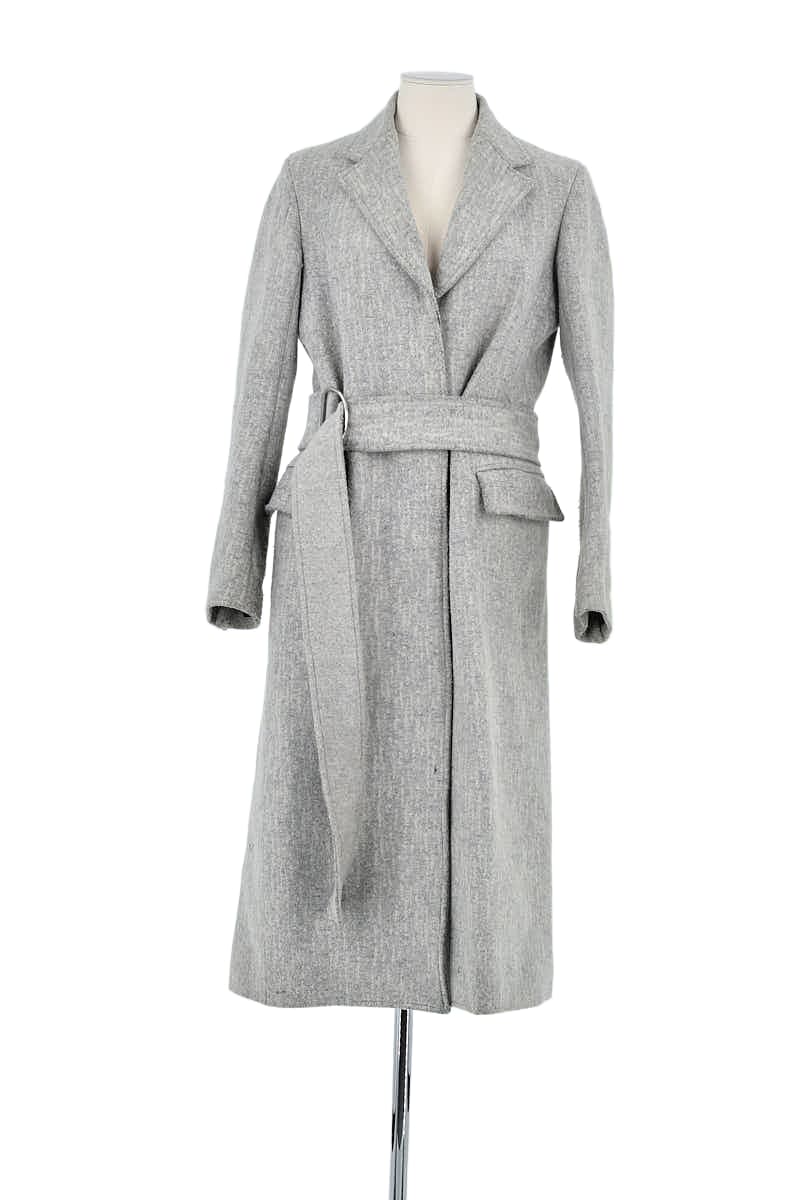 Manteau 3.1 Phillip Lim Gris en Laine, taille XS - Seconde Main