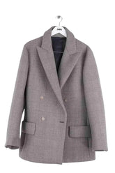 Manteau Acne Studios Gris en Laine, taille XL - Seconde Main