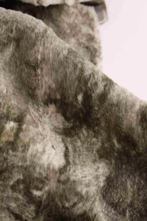 Manteau Alberta Ferretti Gris en Fourrure