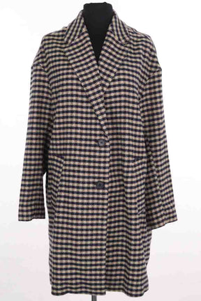 Manteau American Vintage Beige en Synthétique, taille M - Seconde Main
