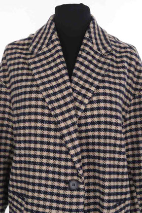 Manteau American Vintage Beige en Synthétique