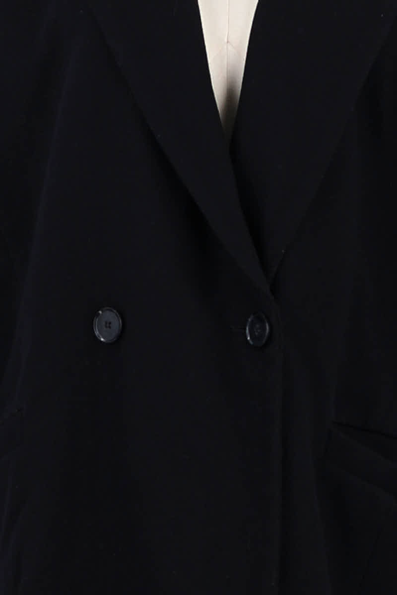 Manteau American Vintage Noir en Laine