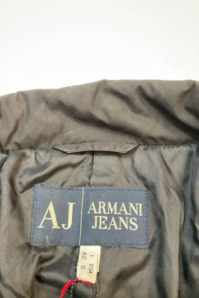 Manteau Armani Jeans Noir en Synthétique