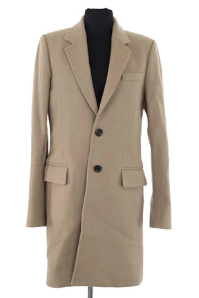 Manteau Balenciaga Kaki en Laine, taille S - Seconde Main