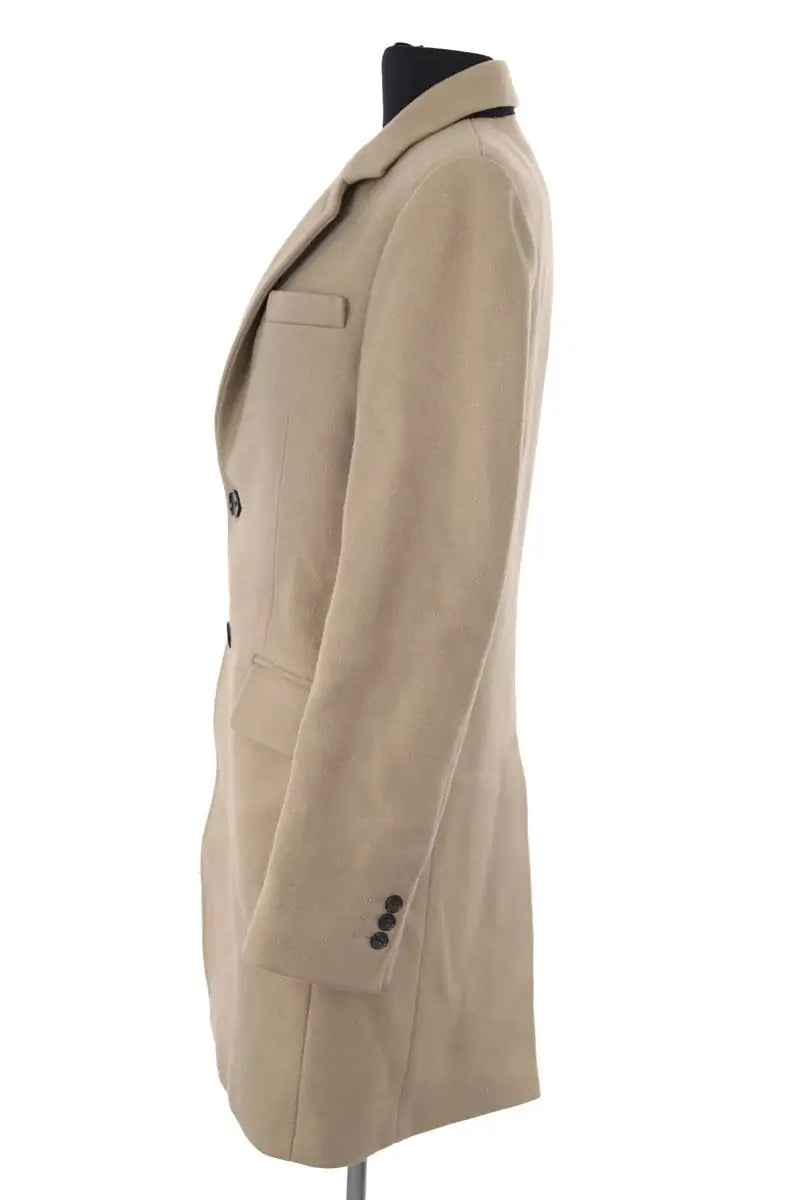 Manteau Balenciaga Kaki en Laine