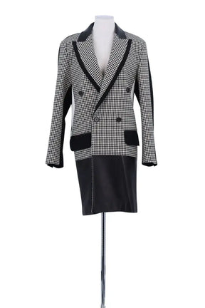 Manteau Barbara Bui Noir en Laine, taille M - Seconde Main