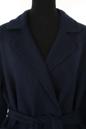 Manteau Barbour Bleu en Laine