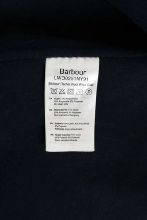 Manteau Barbour Bleu en Laine