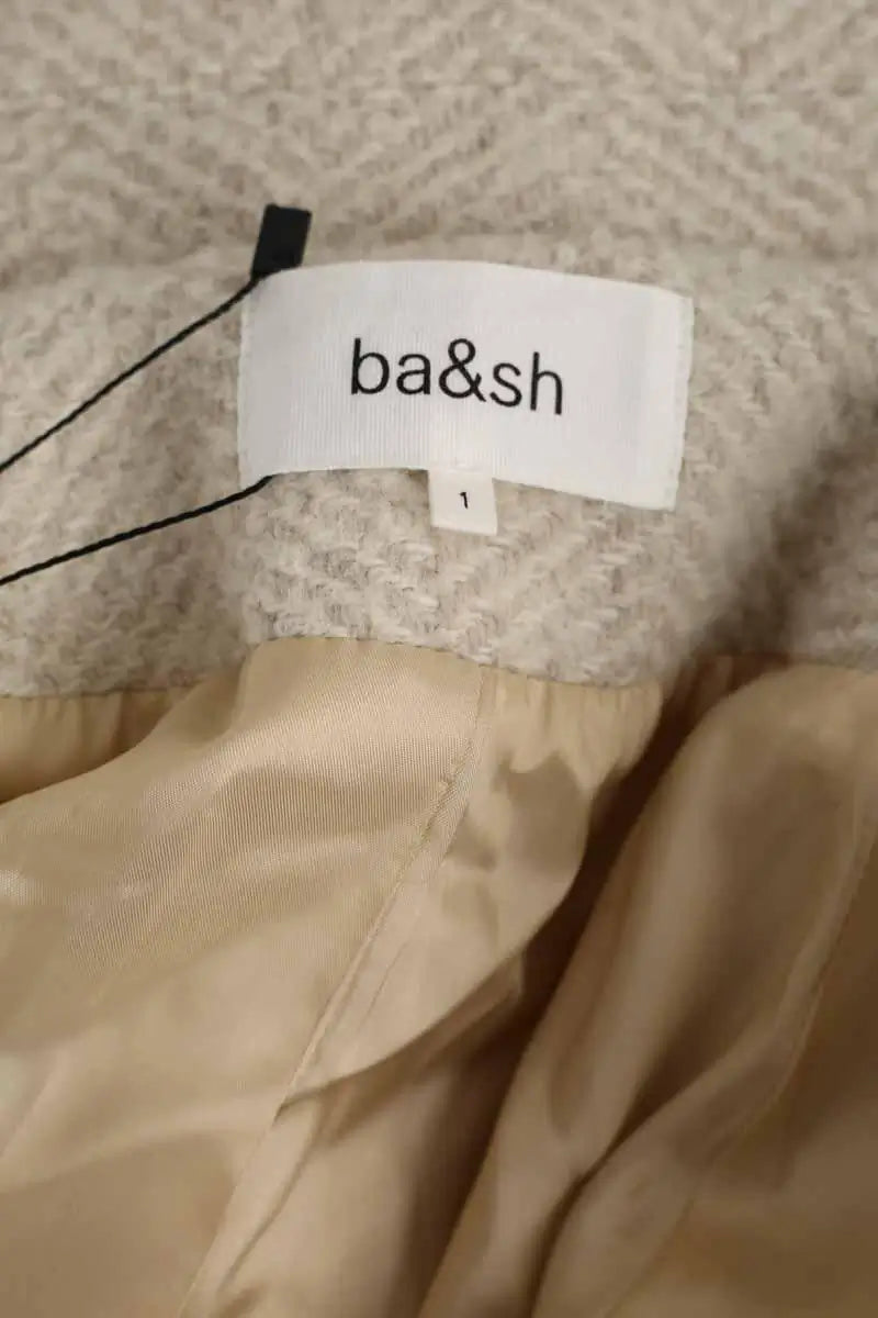 Manteau Ba&Sh Beige en Laine