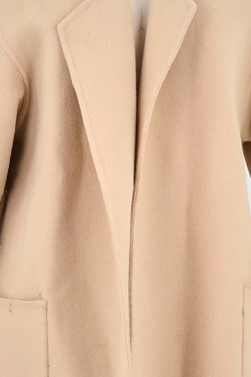 Manteau Bash Beige en Laine