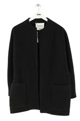 Manteau Ba&Sh Clif Noir en Laine, taille M - Seconde Main