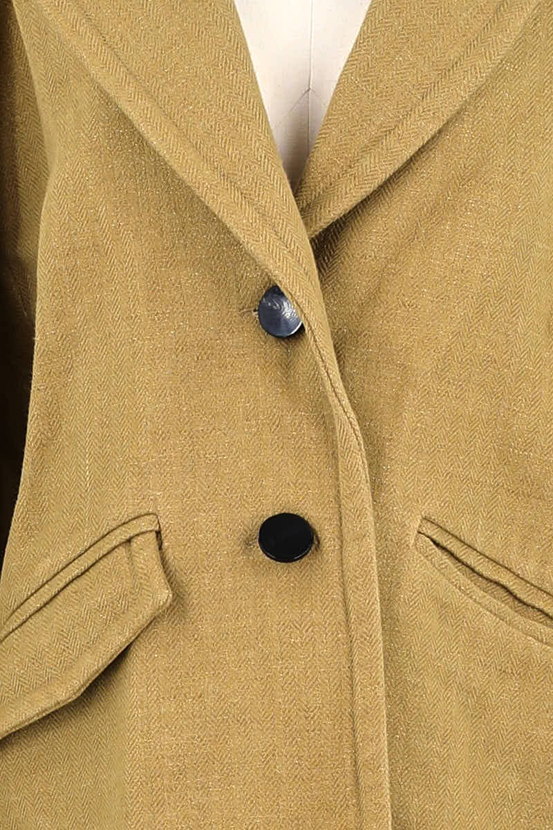 Manteau Bash Marron en Coton