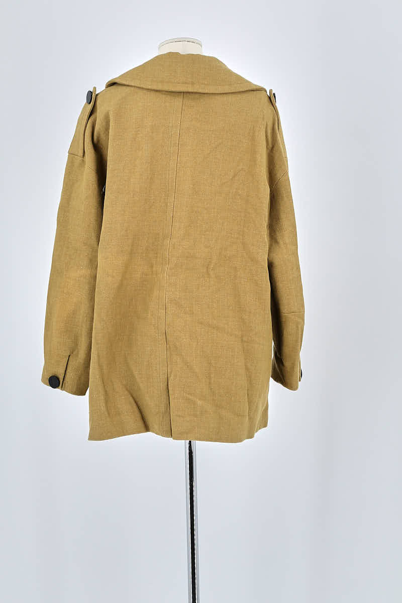 Manteau Bash Marron en Coton