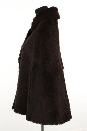 Manteau Ba&Sh Marron en Fourrure