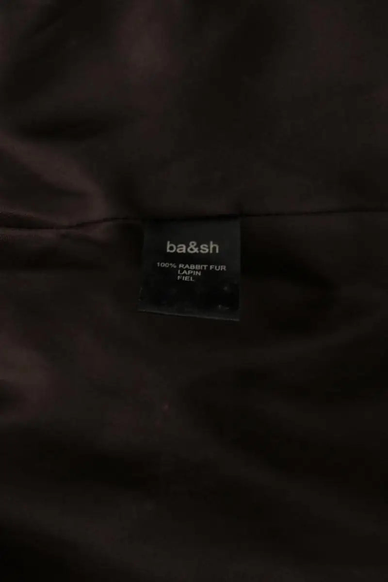 Manteau Ba&Sh Marron en Fourrure