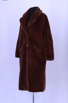 Manteau Ba&Sh Marron en Synthétique
