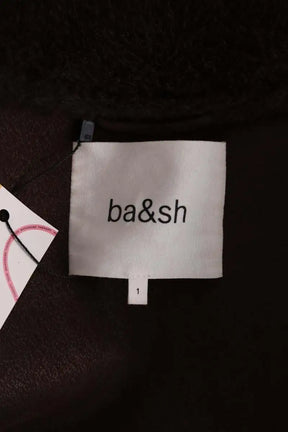 Manteau Ba&Sh Marron en Synthétique