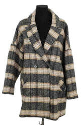 Manteau Ba&Sh Multicolore en Polyester, taille M - Seconde Main