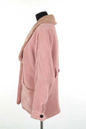 Manteau Bash Vianney Rose en Polyester