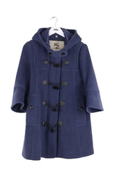 Manteau Burberry Bleu en Laine, taille S - Seconde Main