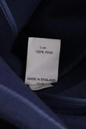 Manteau Burberry Bleu en Laine