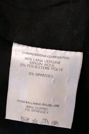 Manteau Burberry Gris en Laine