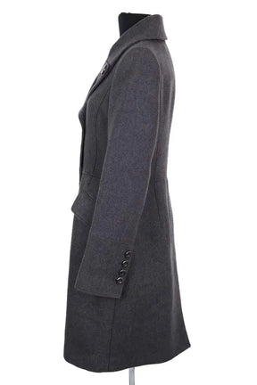 Manteau Burberry Gris en Laine