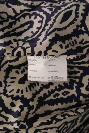 Manteau Burberry Kaki en Coton