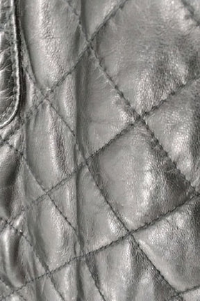 Manteau Burberry Noir en Cuir