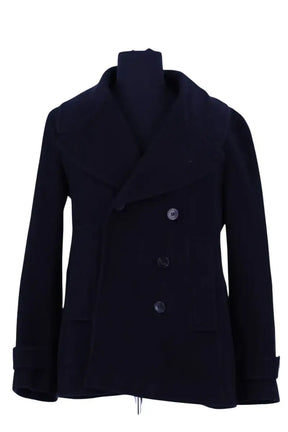 Manteau Burberry Noir en Laine, taille M - Seconde Main