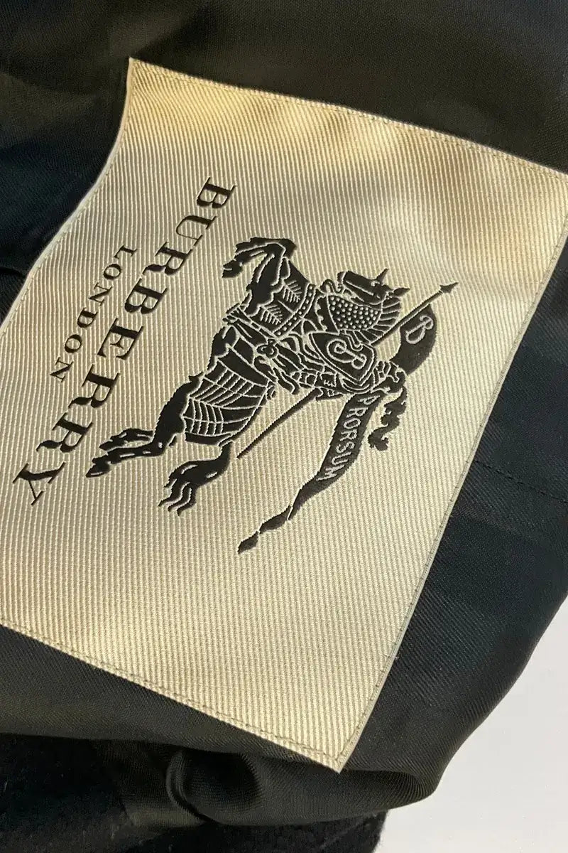 Manteau Burberry Noir en Laine