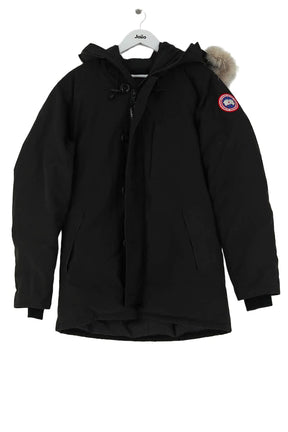 Manteau Canada Goose Noir en Coton, taille M - Seconde Main