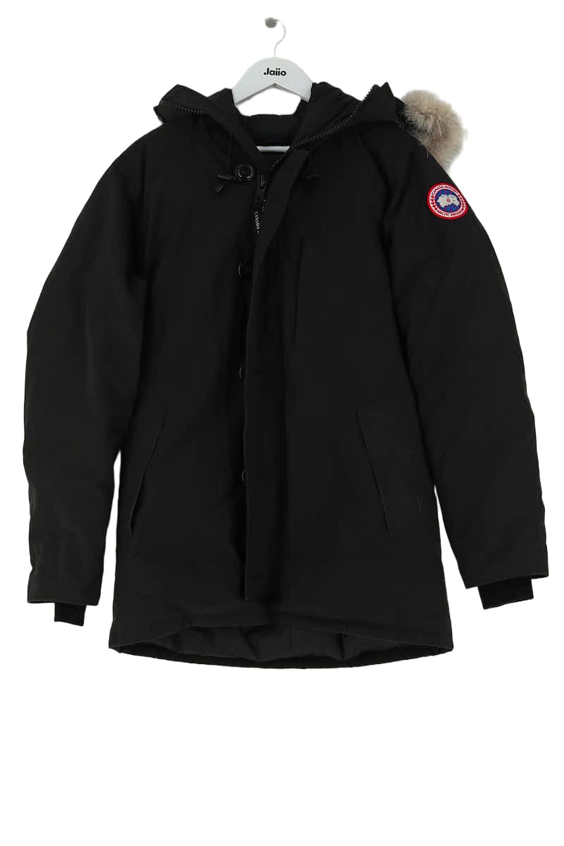 Manteau Canada Goose Noir en Coton, taille M - Seconde Main