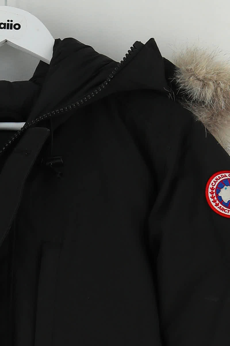 Manteau Canada Goose Noir en Coton
