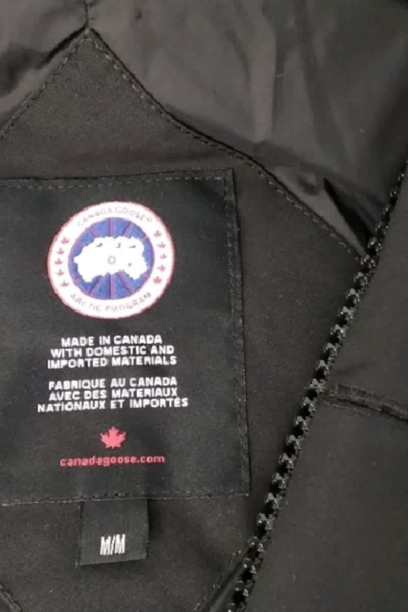 Manteau Canada Goose Noir en Coton