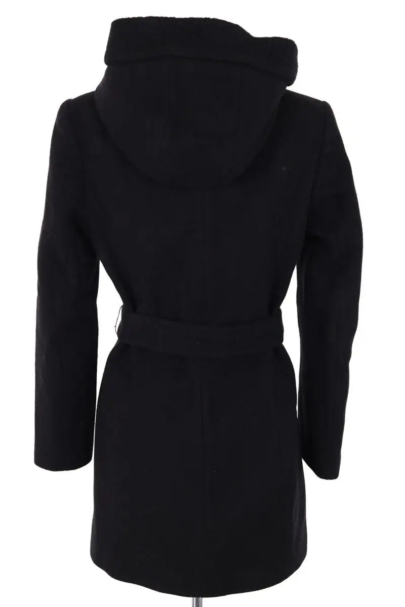 Manteau Claudie Pierlot Noir en Laine