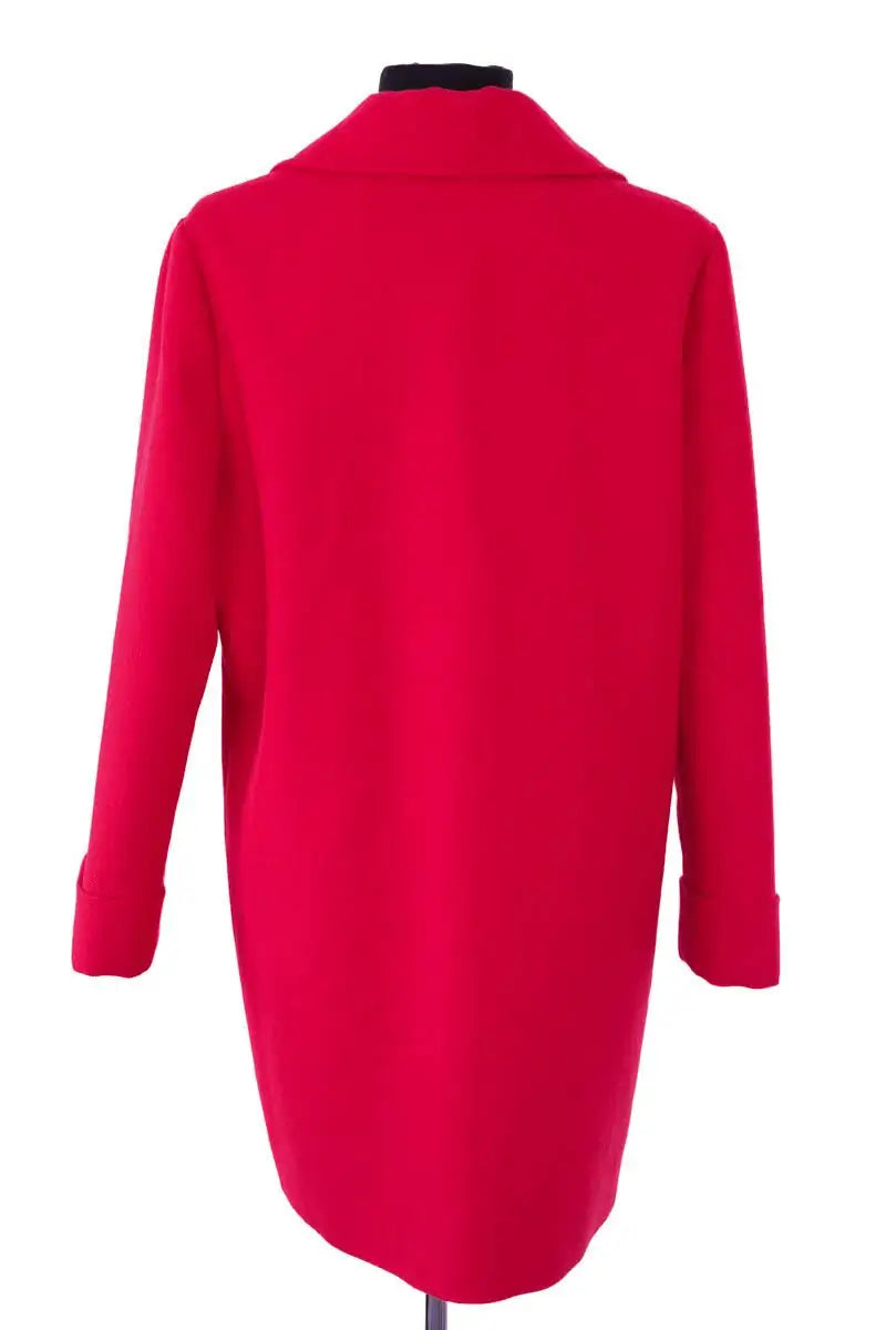 Manteau Claudie Pierlot Rouge en Coton