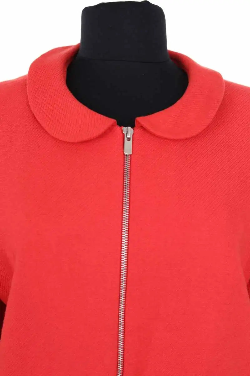 Manteau Claudie Pierlot Rouge en Laine