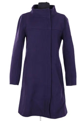 Manteau Courrèges Violet en Laine, taille M - Seconde Main